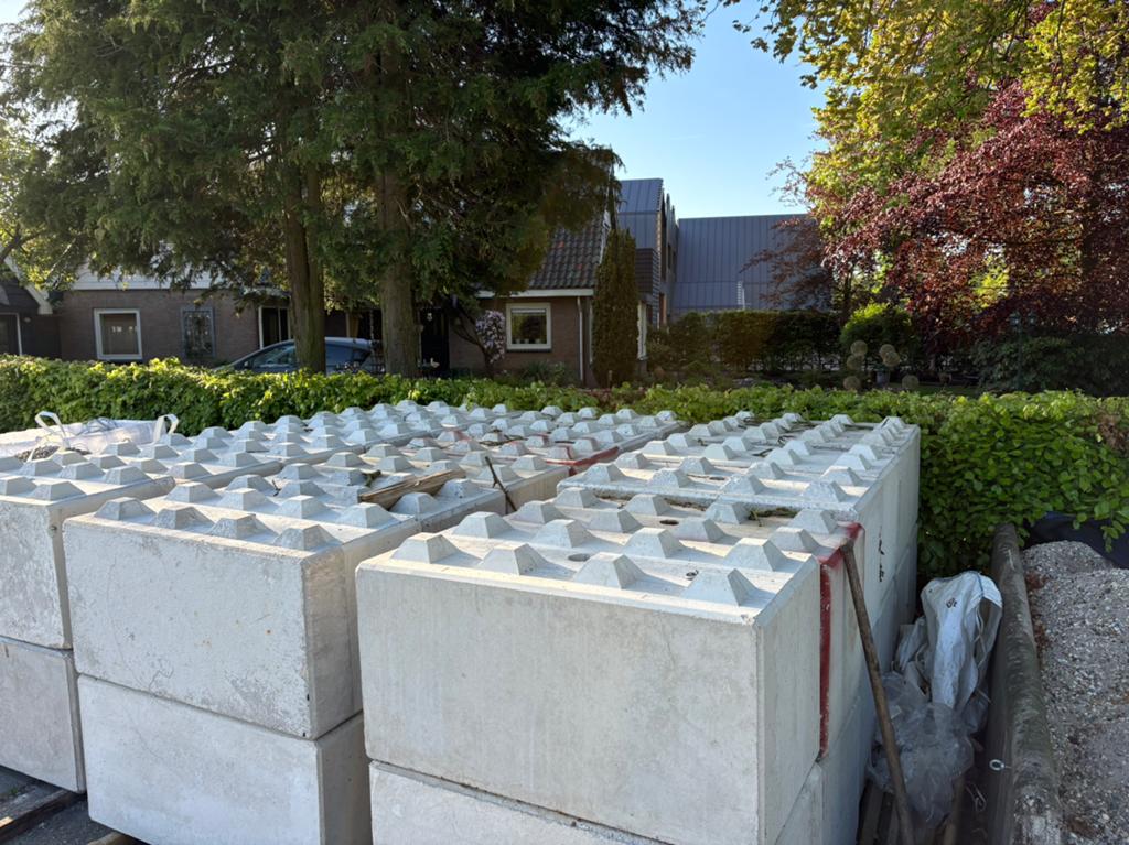 Legoblokken betonblokken stapelblokken 120x60x60, Ophalen, Nieuw, Beton