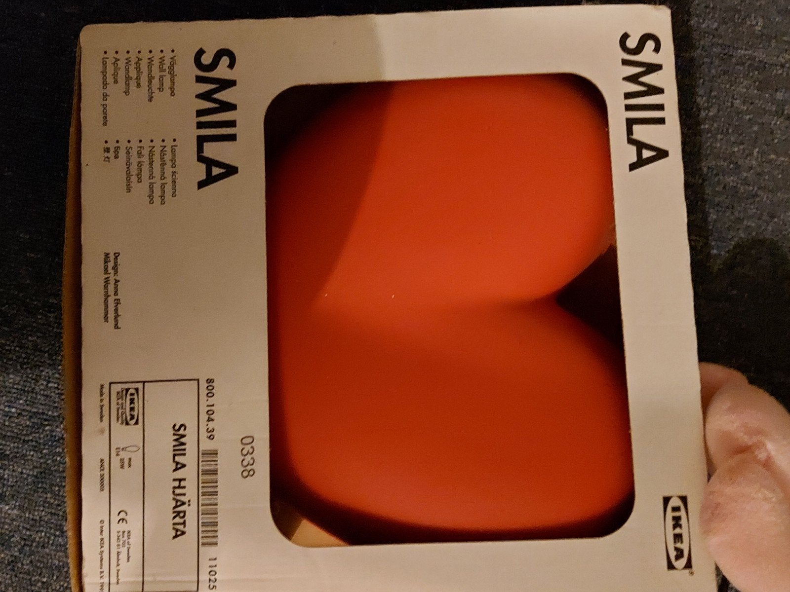 Nieuwe smila hartjes lamp, Ophalen of Verzenden, Nieuw