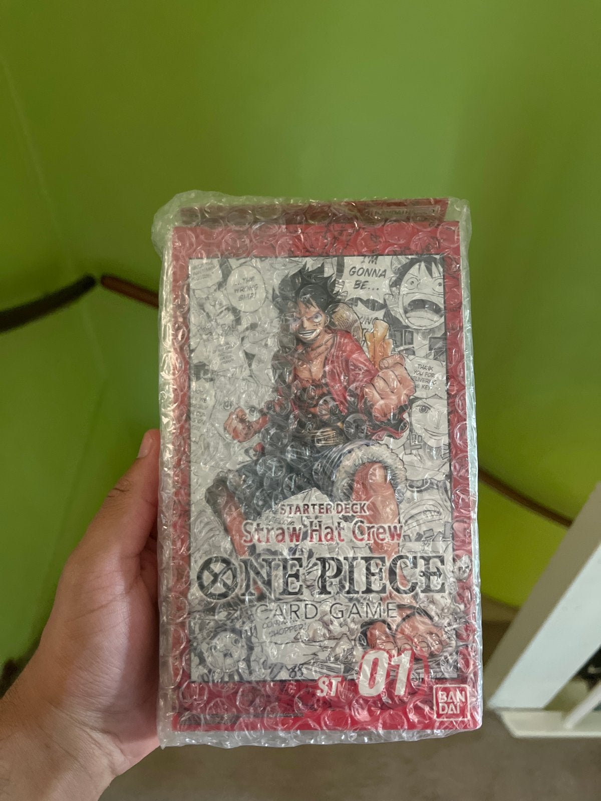 One Piece Card Game Starter Deck ST-01 Straw Hat Crew, Ophalen of Verzenden, Nieuw, Starterdeck