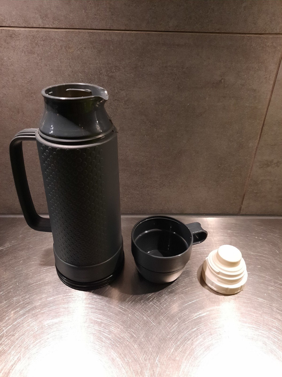 Thermoskan, 1 tot 2 liter, Ophalen