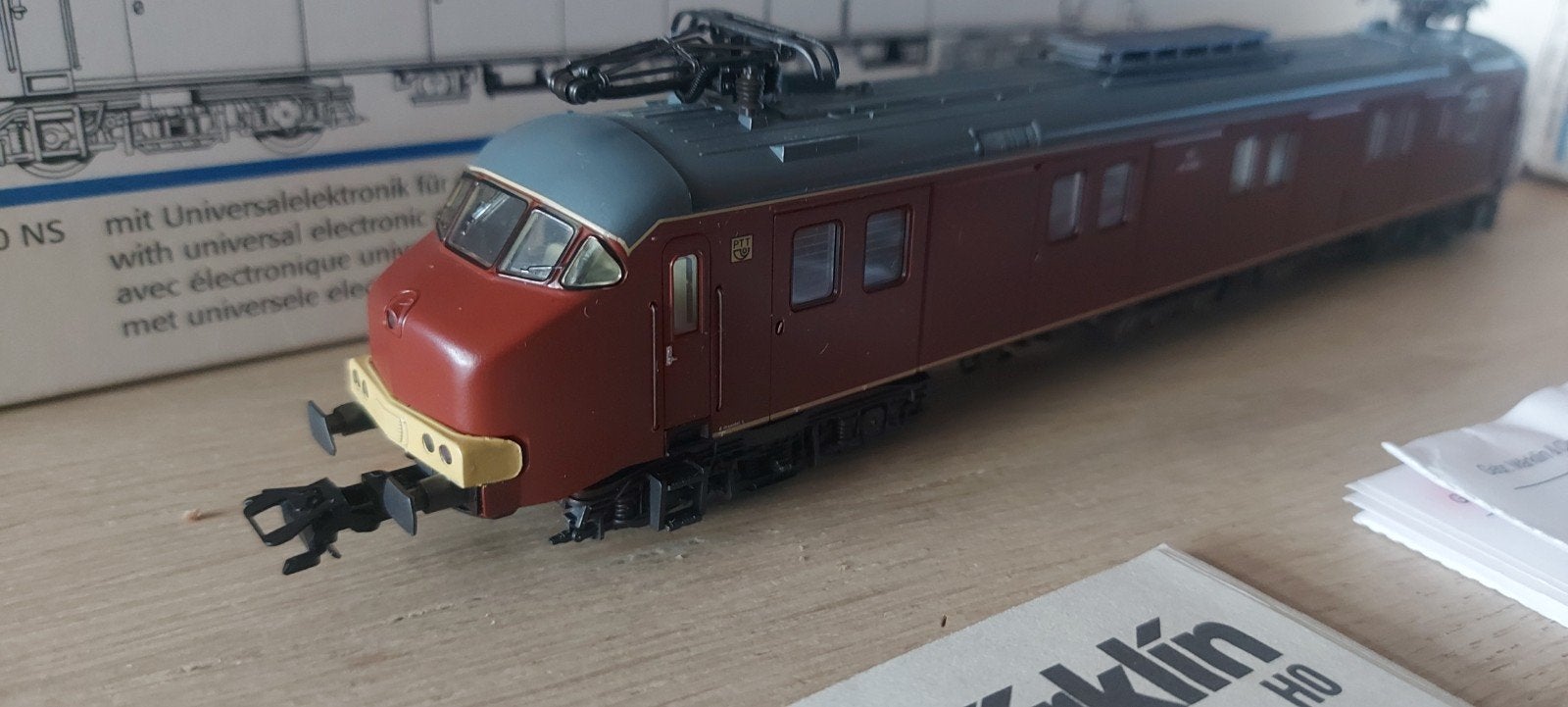 Märklin NS mp 3001 motorpost dig artnr 33891 in ovp, Wisselstroom, Locomotief, Ophalen of Verzenden, Märklin