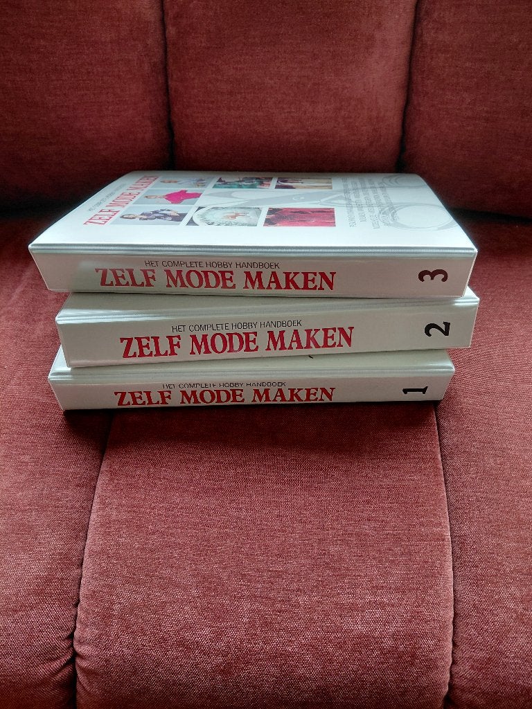 Het Complete Hobby Handboek: Zelf Mode Maken (3 delen), Boeken, Onbekend, Studie en Technieken, Ophalen of Verzenden, Zo goed als nieuw