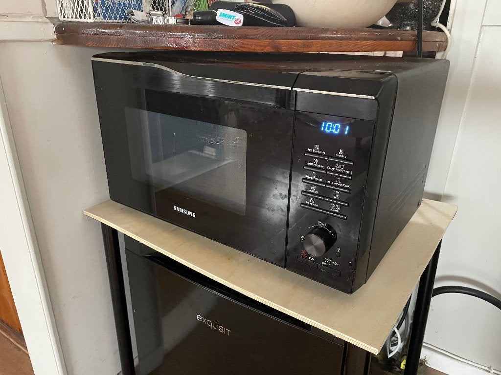 Samsung Combi Magnetron 28L MC28M6035KK/EN, Ophalen, Combimagnetron, Zo goed als nieuw, Draaiplateau