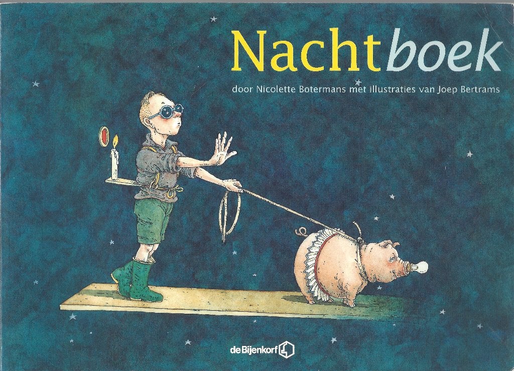 NACHTBOEK- N.Botermans- Bijenkorf Jeugdboekenmaand 1994, Boeken, Boekenweekgeschenken, Ophalen of Verzenden, Zo goed als nieuw