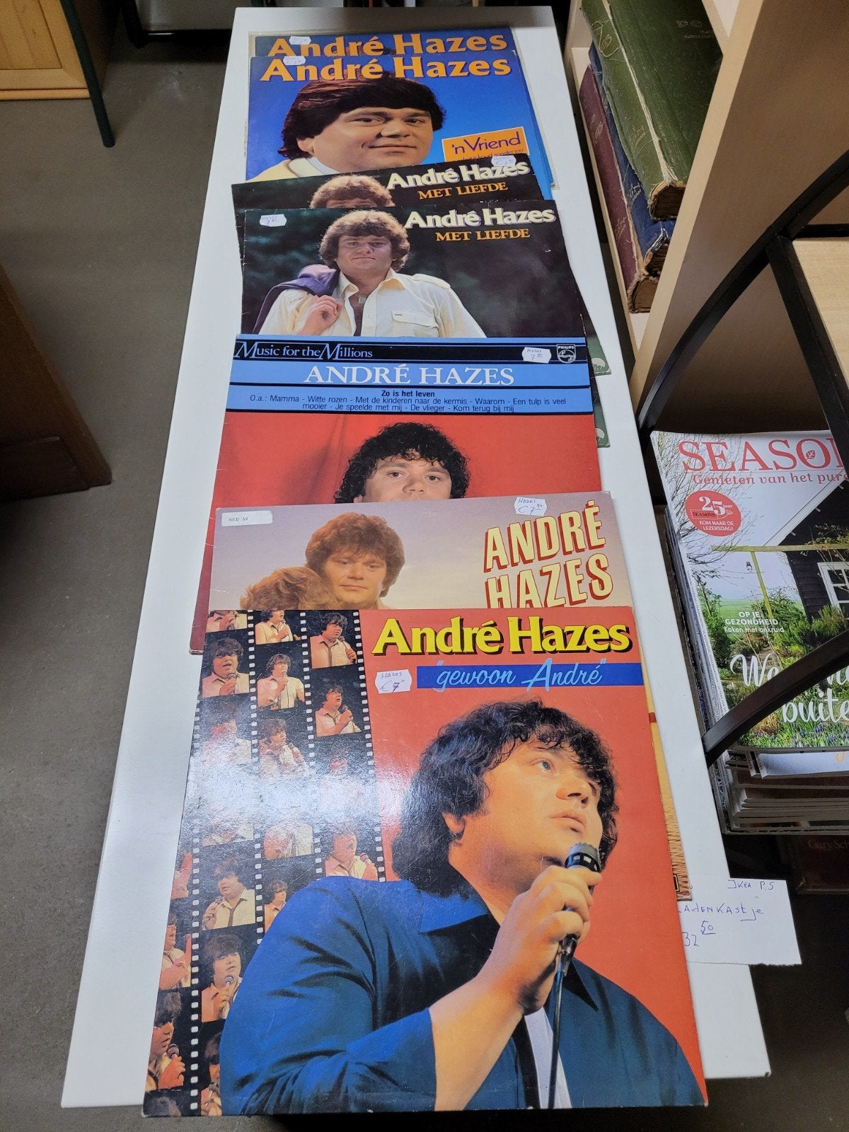 Andre Hazes LP's van €5,- tot €8,50, Ophalen, LP