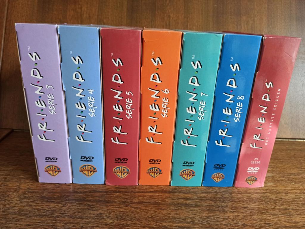 Friends dvd-box seizoen 3-4-5-6-7-8-10, Cd's en Dvd's, Dvd's | Tv en Series, Gebruikt, Boxset, Ophalen of Verzenden, Komedie