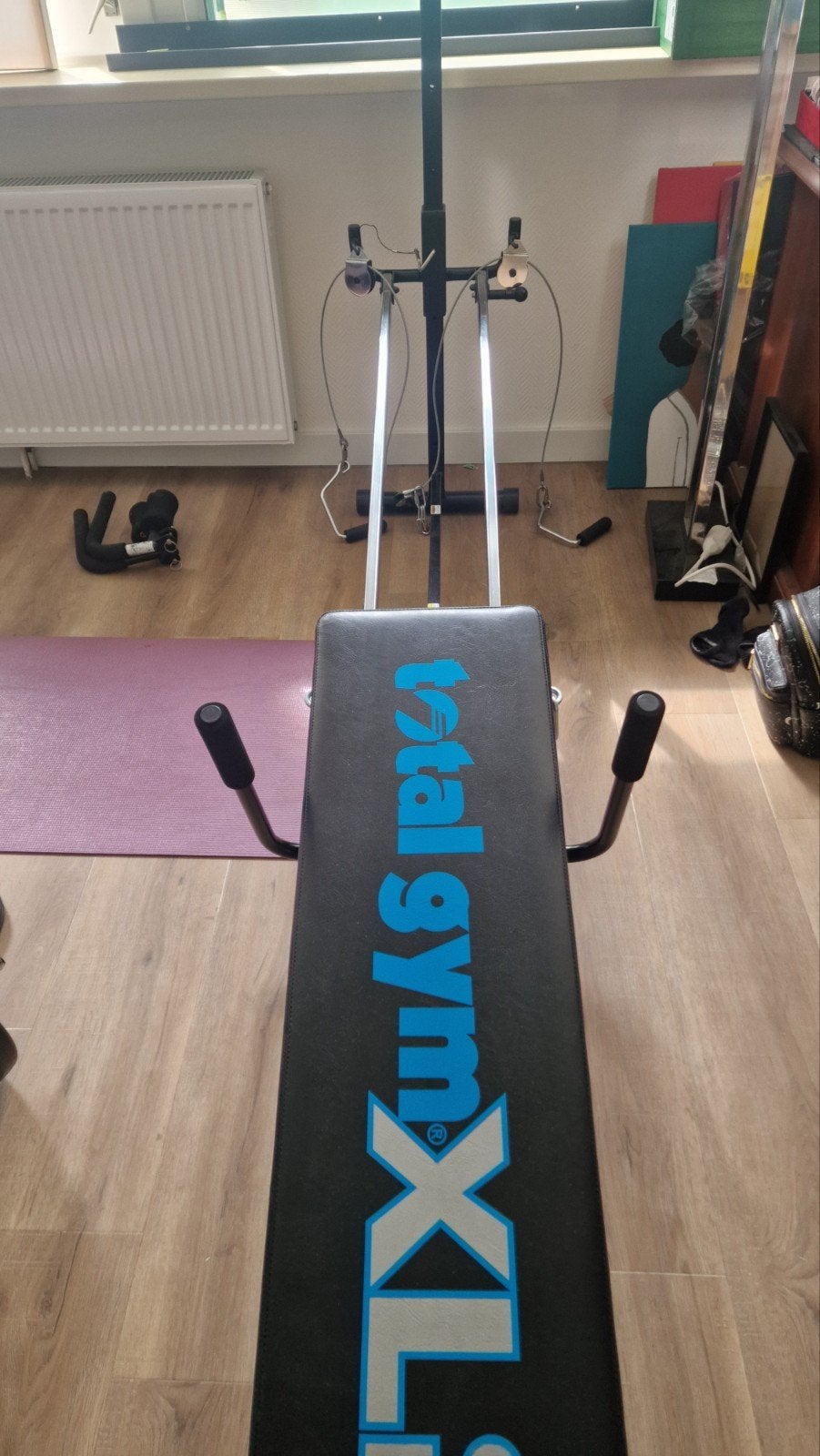 Total Gym XL Krachtstation, Sport en Fitness, Ophalen, Gebruikt, Krachtstation, Benen