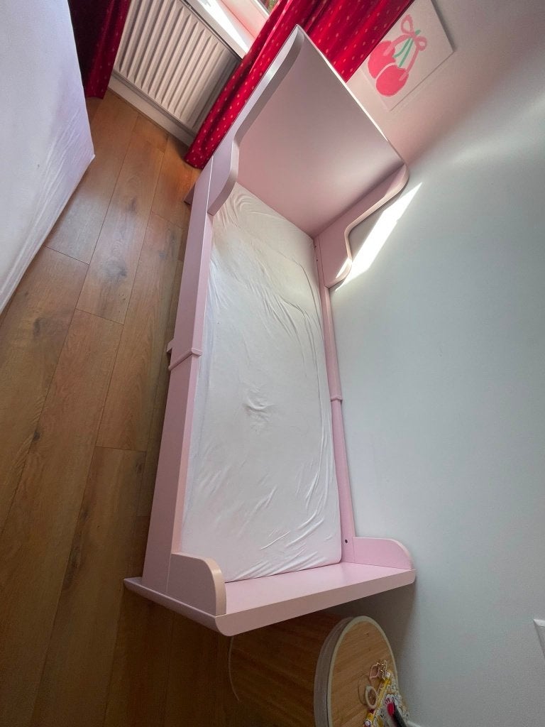 Meegroeibed Busugne Ikea, Kinderen en Baby's, Ophalen, Gebruikt, 70 tot 85 cm, Lattenbodem