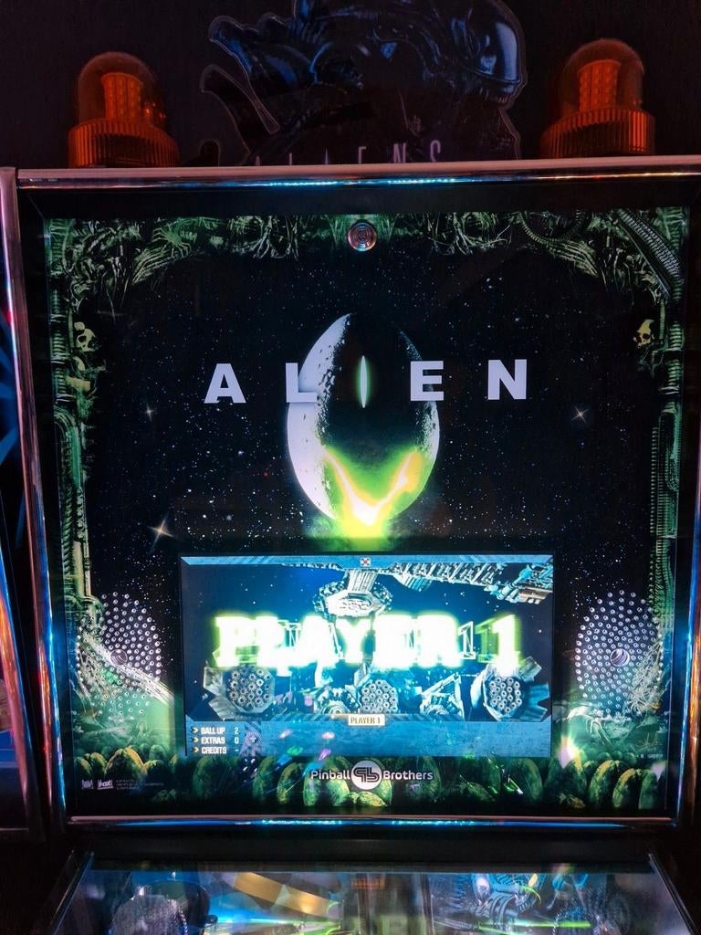 Alien flipperkast, Ophalen of Verzenden, Zo goed als nieuw, Flipperkast