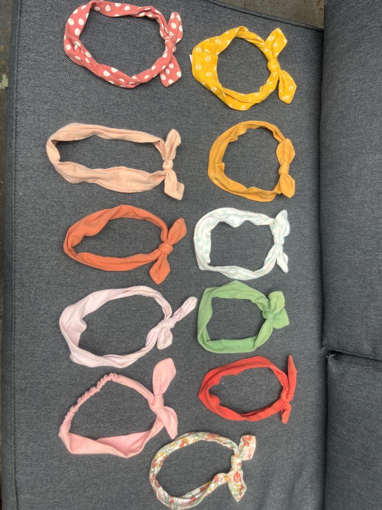 Set van 10 diverse haarbandjes voor meisjes, Ophalen, Gebruikt