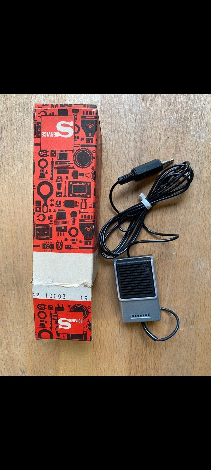 Vintage Philips microfoon - Nieuw in doos, Muziek en Instrumenten, Ophalen of Verzenden, Nieuw, Studiomicrofoon