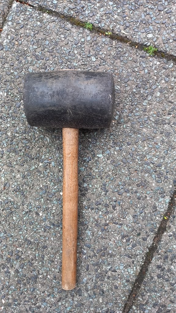Rubberen hamer, Doe-het-zelf en Verbouw, Ophalen of Verzenden, Gebruikt