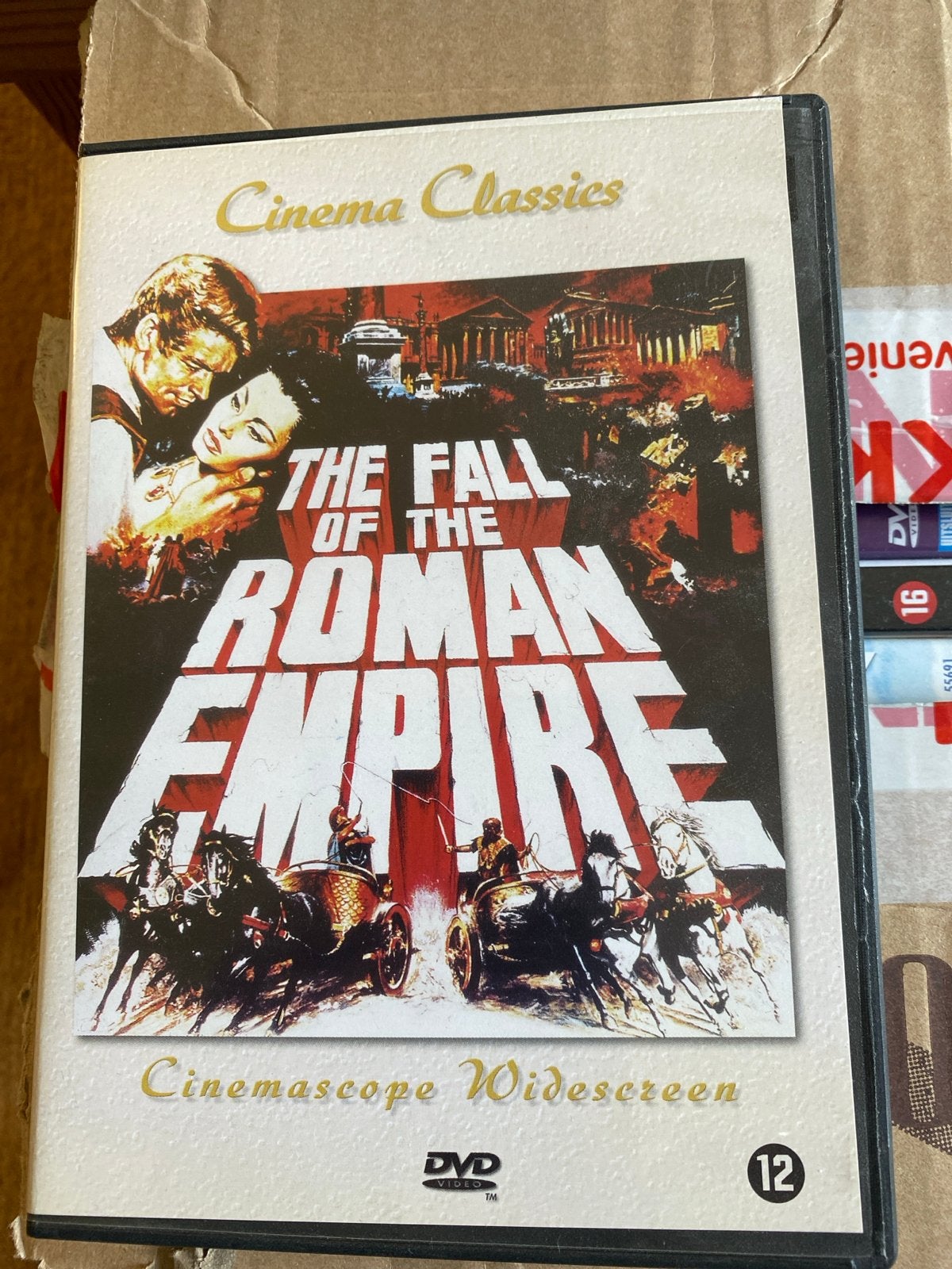 The Fall of the Roman Empire - Cinema Classics DVD, 1960 tot 1980, Gebruikt, Ophalen of Verzenden, Vanaf 12 jaar