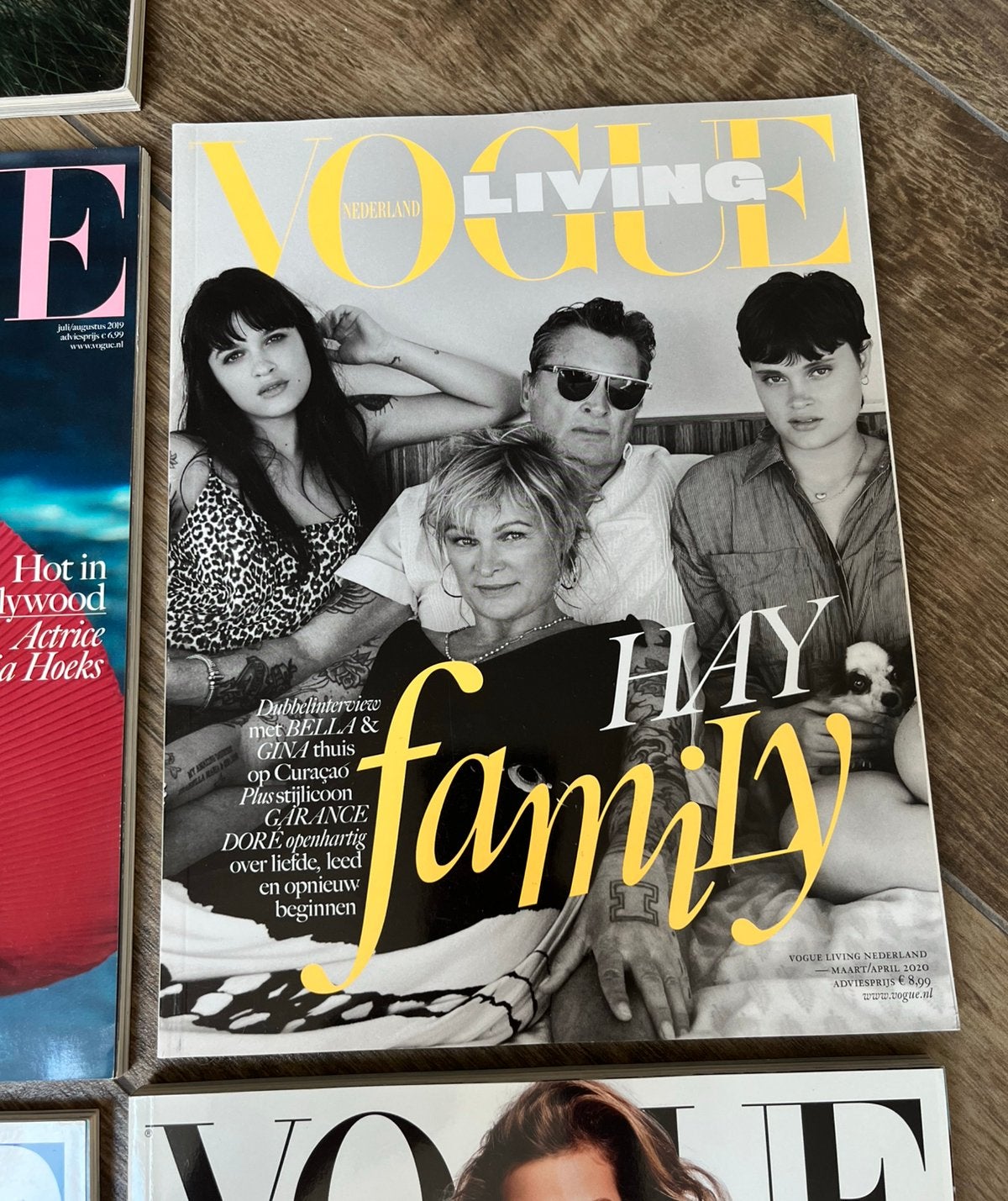 Vogue nl living 2020 Hay Family collectors! Golden earring, Ophalen of Verzenden, Zo goed als nieuw, Muziek, Film of Tv