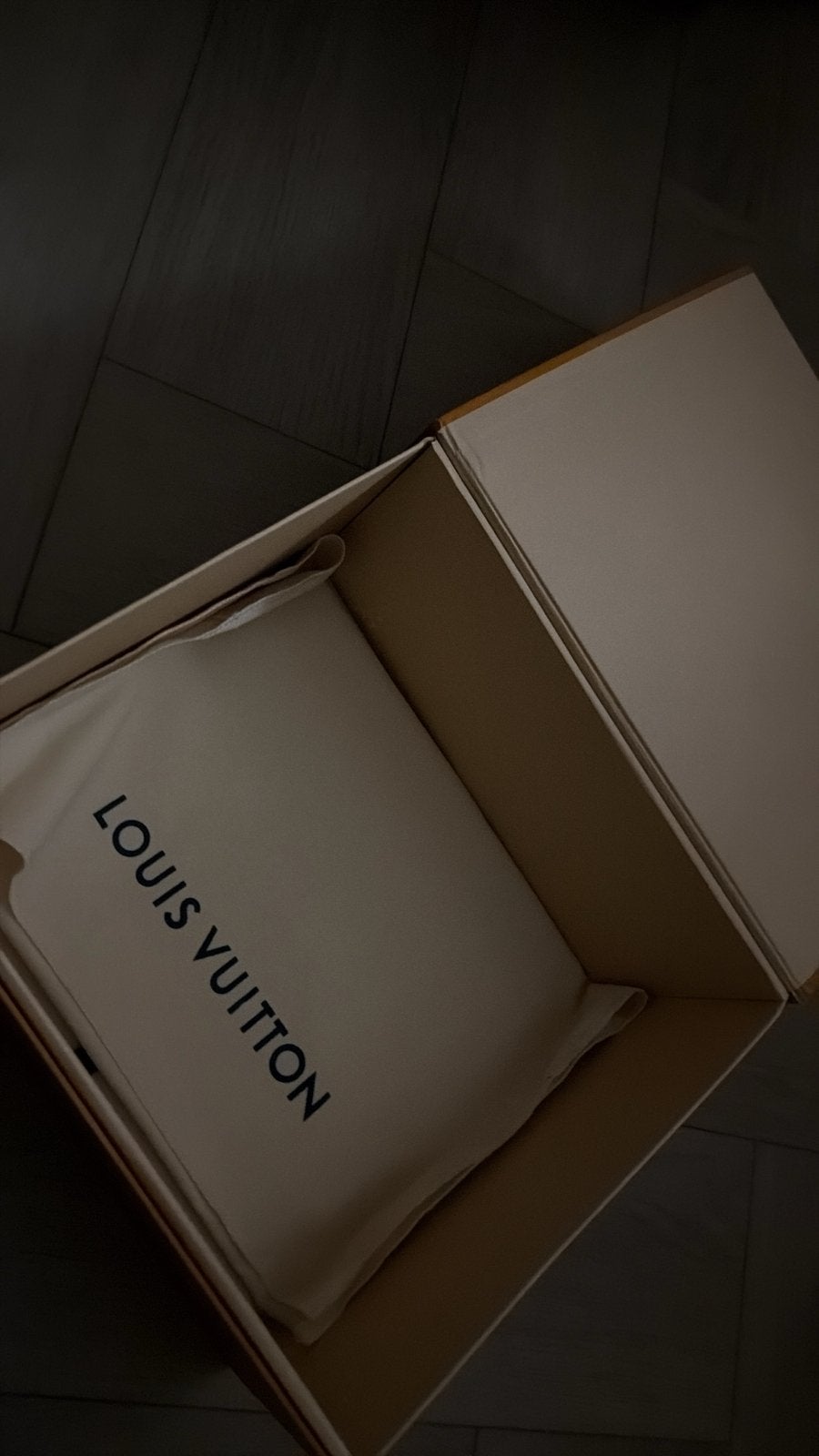 Louis Vuitton doos met dustbag, Ophalen of Verzenden, Zo goed als nieuw