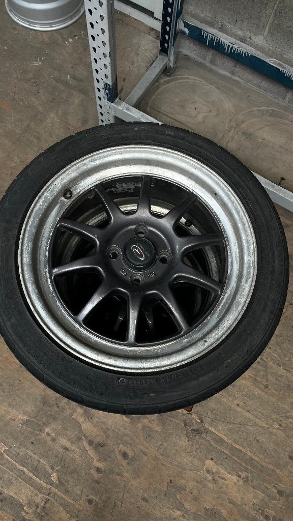 Gebruikte 16 inch Banden en Velgen - 205/45ZR16, Ophalen, Gebruikt, 16 inch, Banden en Velgen