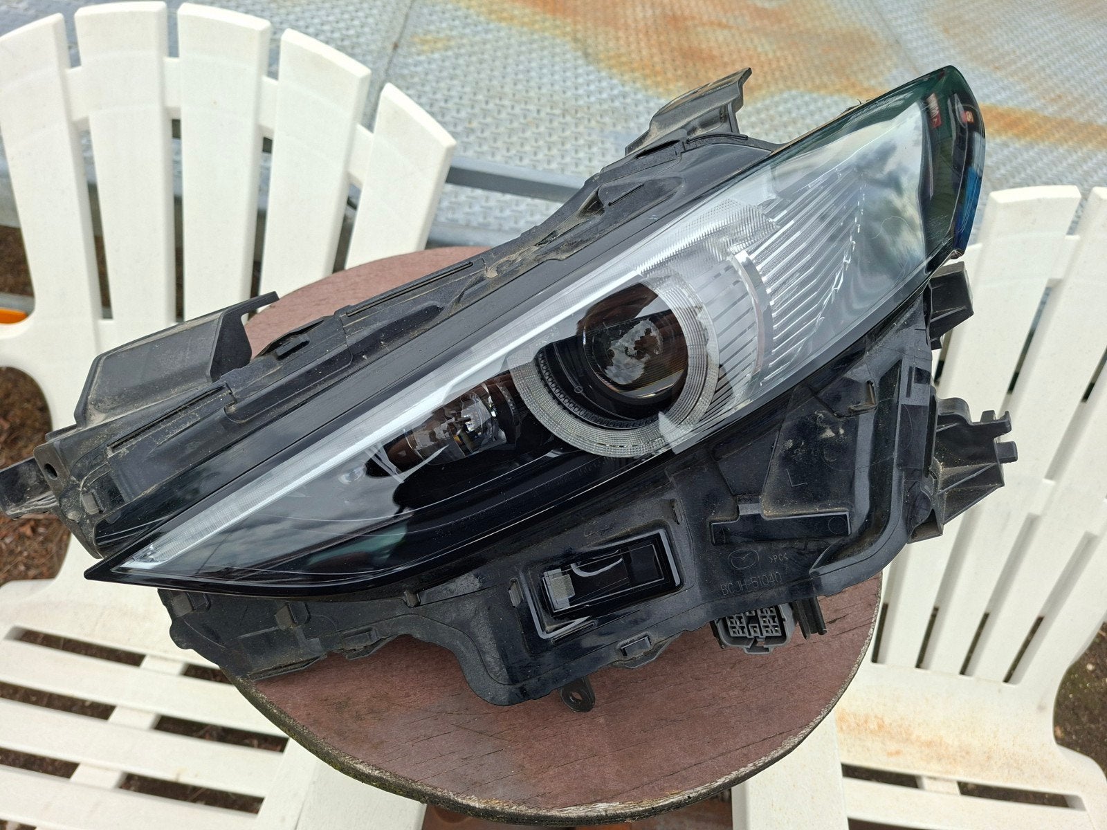 Koplamp Mazda 3  2.5 e-SkyActiv-G  links LED 2023, Ophalen of Verzenden