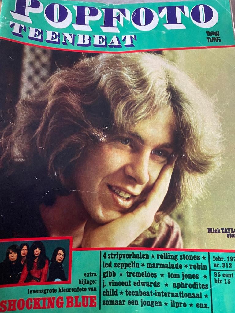 Popfoto / Teenbeat nr 312 februari 1970, Ophalen of Verzenden, 1980 tot heden, Tijdschrift