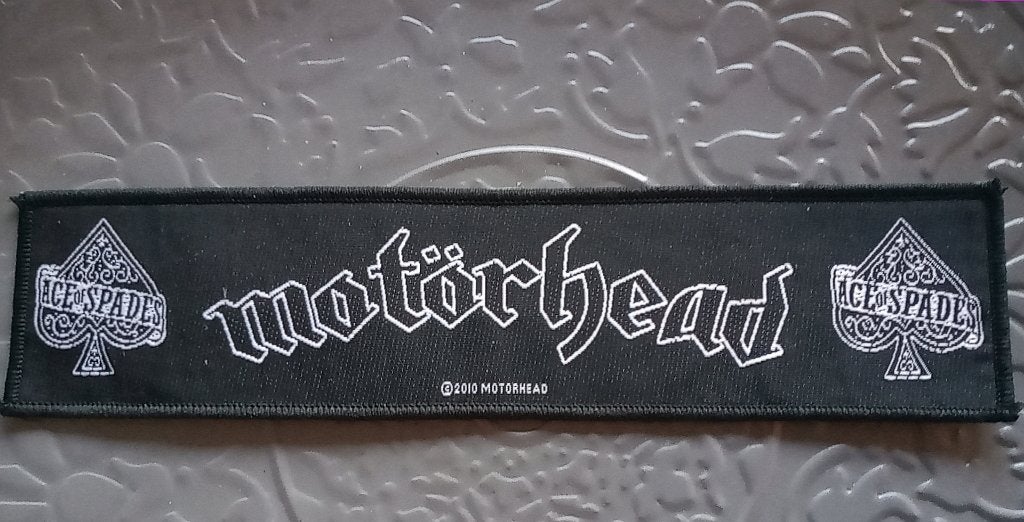 Motorhead leuke  grote strip patch 26 nieuw 5x20 cm, Ophalen of Verzenden, Nieuw, Kleding