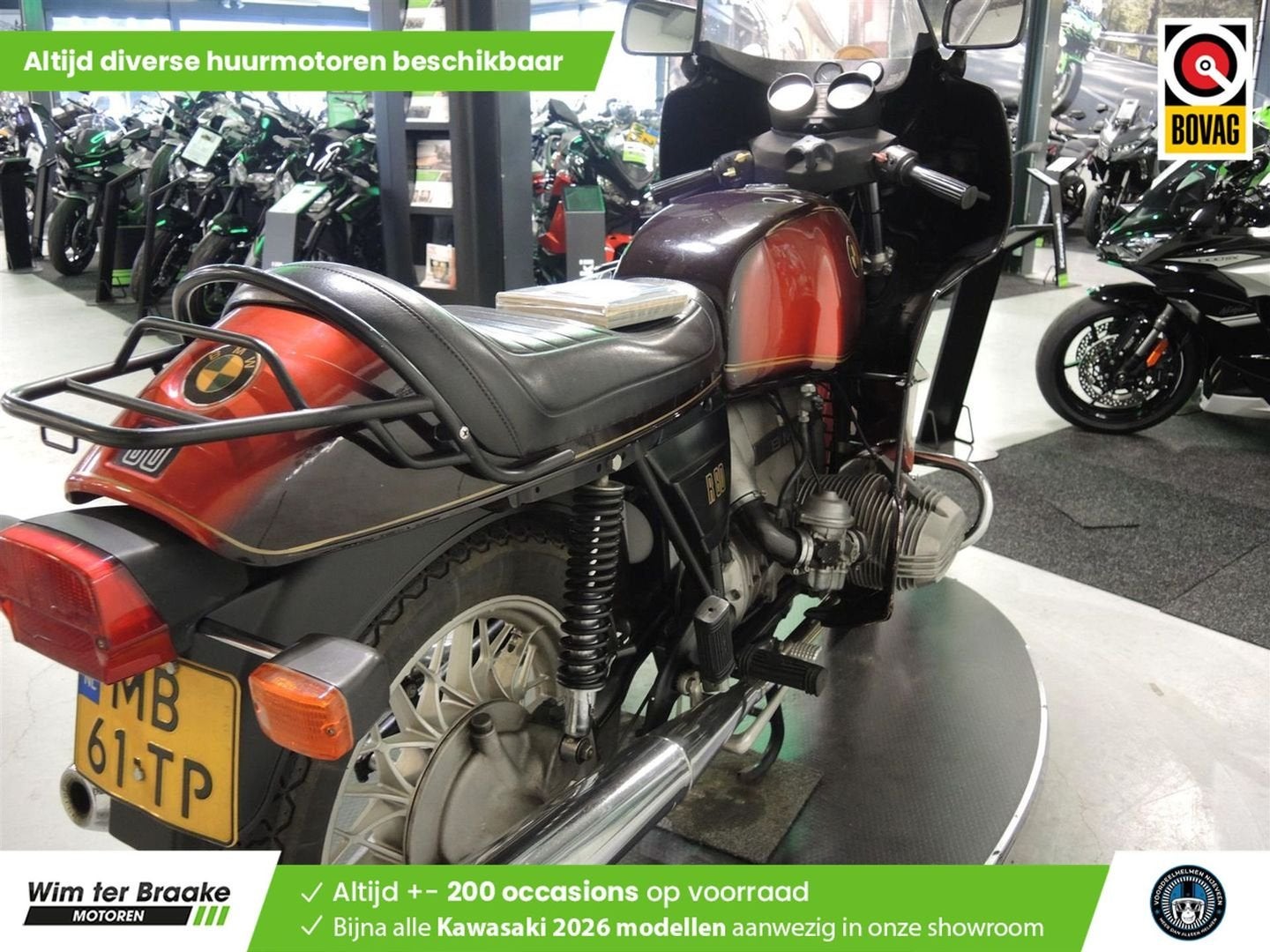 BMW R 80/7 (bj 1980) 1e eigenaar, Motoren, Motoren | BMW, 2 cilinders, Motorrijbewijs A, Bedrijf, Onbekend