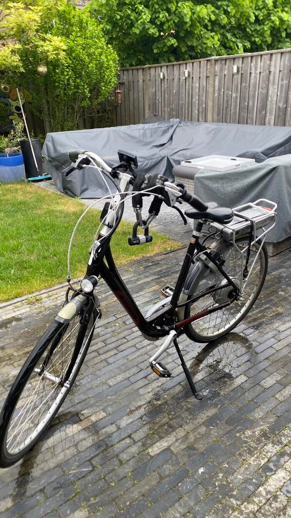 Batavus ebike- sparta systeem, Fietsen en Brommers, Ophalen, Gebruikt, 30 tot 50 km per accu, Batavus