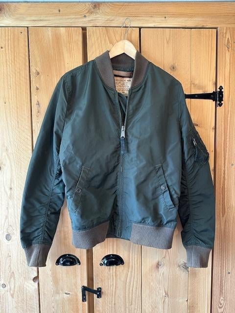 Alpha Industries, Bomberjack., Kleding | Heren, Jassen | Zomer, Gedragen, Maat 48/50 (M), Groen, Ophalen of Verzenden