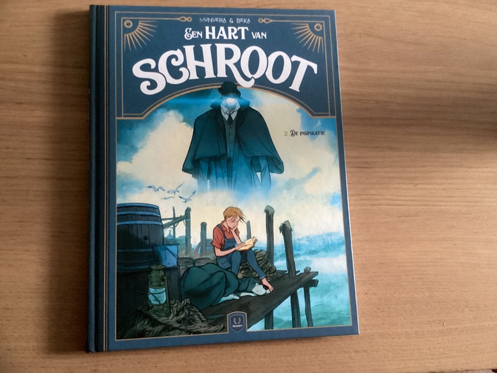 Een hart van schroot 2 De inspiratie (HC Lauwert), Eén stripboek, Ophalen, Zo goed als nieuw