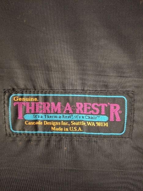 Therma Rest luchtbed/mat met chair kit., Caravans en Kamperen, Ophalen of Verzenden, Zo goed als nieuw, 1-persoons