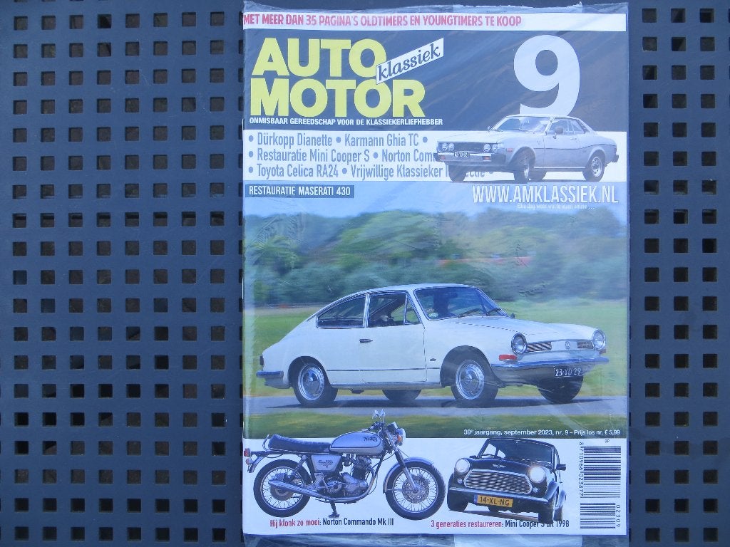 Auto Motor Klassiek 9 2023 Volkswagen Karmann Ghia TC, RA24, Ophalen of Verzenden, Nieuw, Volkswagen