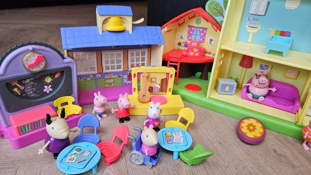 Peppa Pig huis met toebehoren, Kinderen en Baby's, Speelgoed | My Little Pony, Ophalen