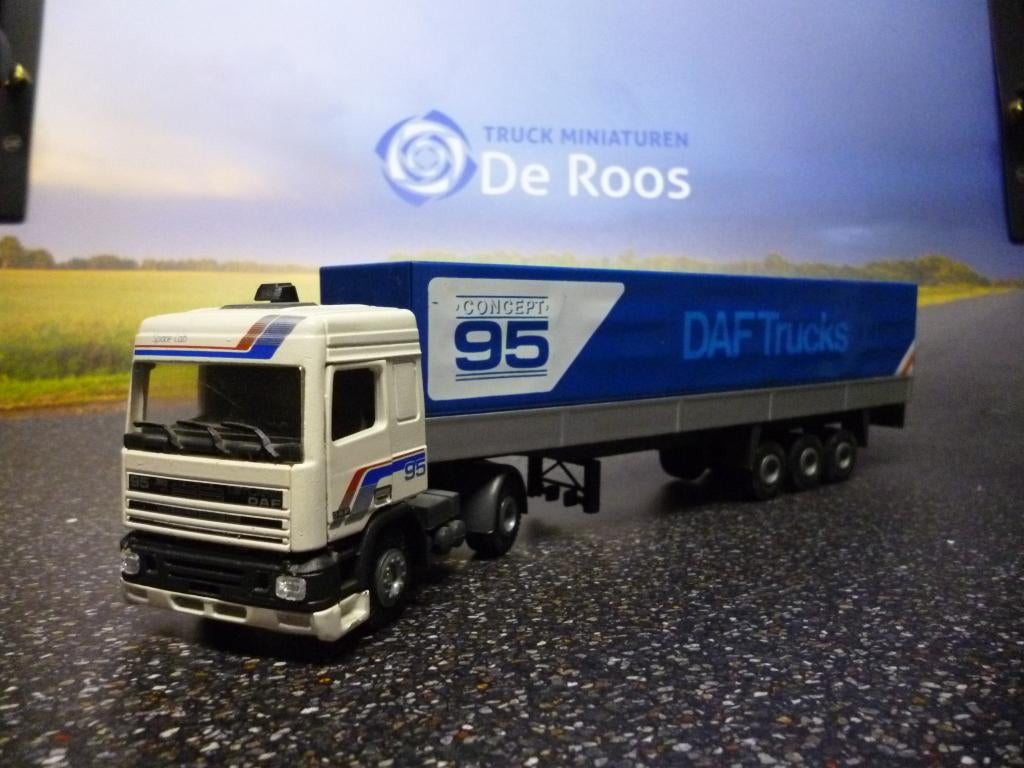 Tekno DAF 95 demo, Ophalen of Verzenden, Zo goed als nieuw, Bus of Vrachtwagen, Tekno
