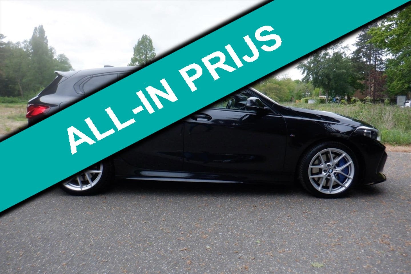 BMW 1-serie M135i xDrive Executive Edition, 15 km/l, Gebruikt, 4 cilinders, Zwart