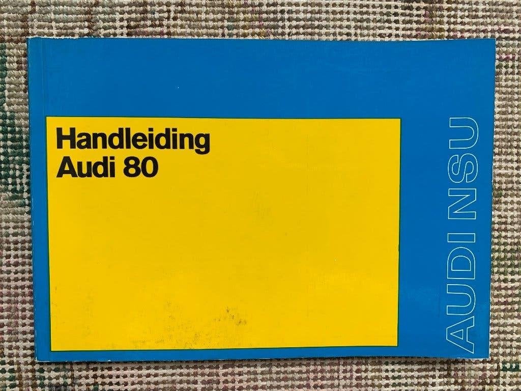 Handleiding Nederlands Audi 80 ( Audi NSU) 1973, Auto diversen, Ophalen of Verzenden