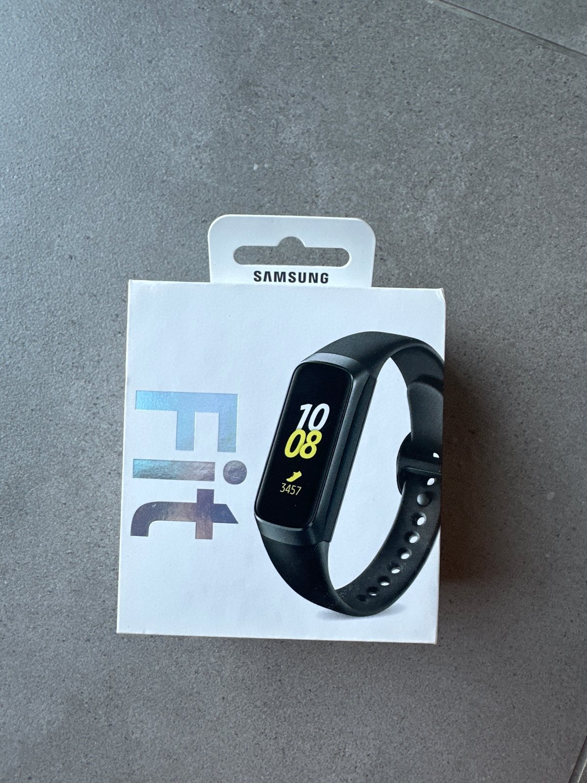 Samsung Galaxy Fit Activity Tracker Zwart, Zwart, Ophalen of Verzenden, Zo goed als nieuw, Waterdicht