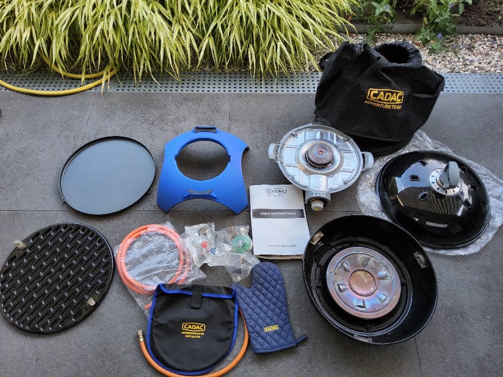 Cadac grill, Ophalen, Gebruikt, Cadac