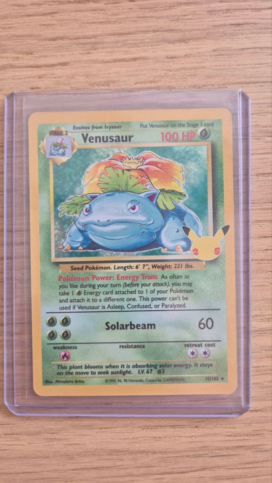 Venusaur Celebrations, Ophalen, Zo goed als nieuw
