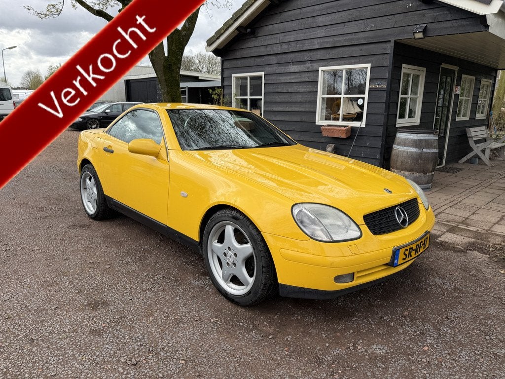 Mercedes-Benz SLK klasse 200 (bj 1998, automaat), Automaat, 1998 cc, Lederen bekleding, Cabriolet