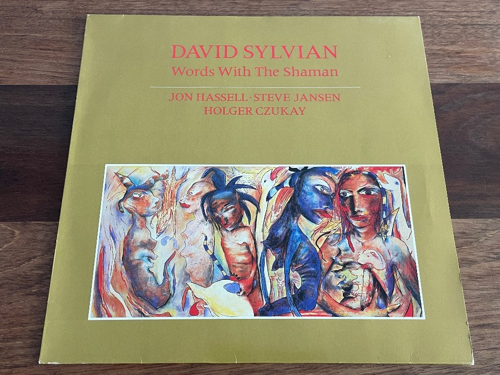 Vinyl Maxisingle David Sylvian Words With The Shaman Part1-3, Gebruikt, Pop, Ophalen of Verzenden, EP