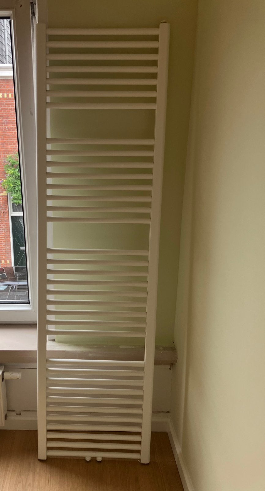 Radiator badkamer wit 180x50, Ophalen, Gebruikt, Radiator, Minder dan 60 cm