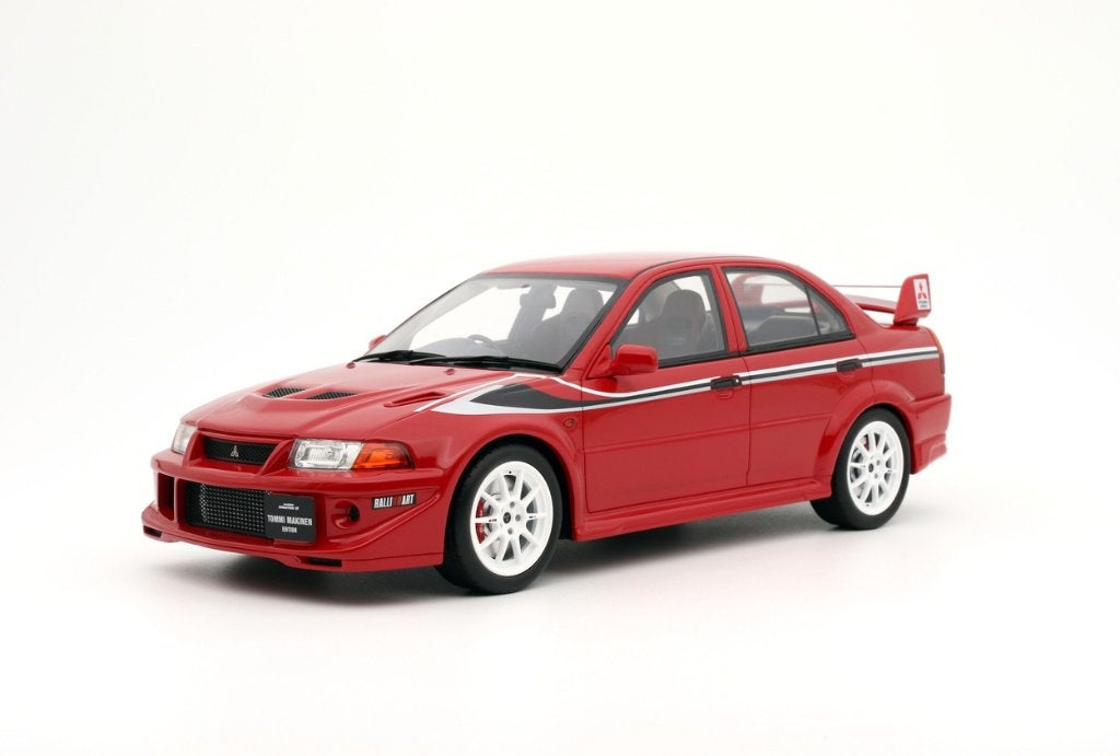MITSUBISHI LANCER EVO VI MAKINEN ROOD 1999 1/18 OTTO OT422