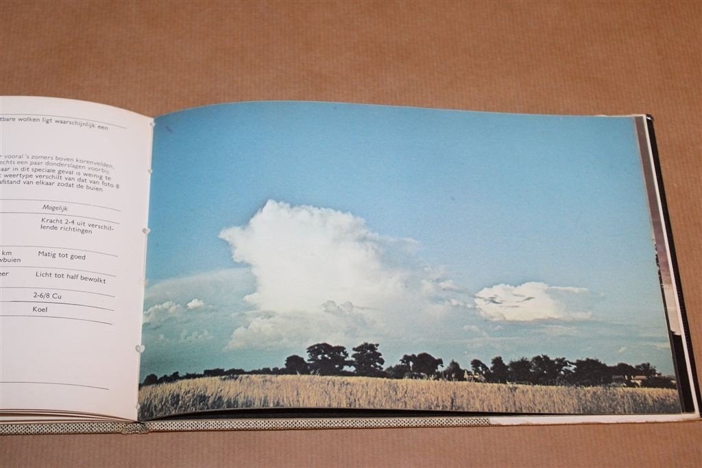 Teleweerboek — Zelf het Weer Voorspellen, Vintage 1968, Boeken, Ophalen of Verzenden, Gelezen
