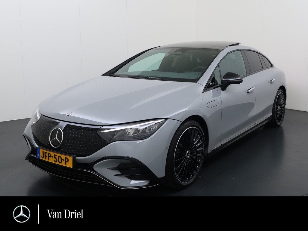Mercedes-Benz EQE 300 AMG Line 90 kWh | Luchtvering Pano Mem, Auto's, Mercedes-Benz, 12 maanden, Achterwielaandrijving, EQE, Sedan