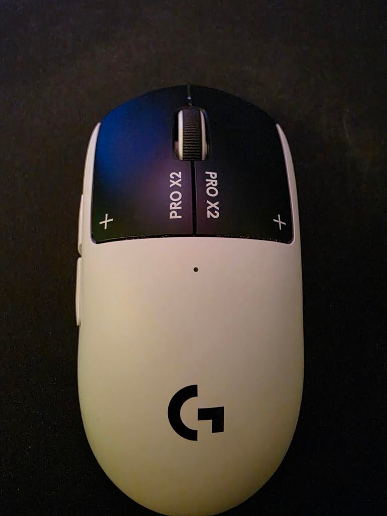 Logitech G PRO X2 SUPERLIGHT Draadloze Gaming Muis Wit, Rechtshandig, Muis, Ophalen of Verzenden, Zo goed als nieuw