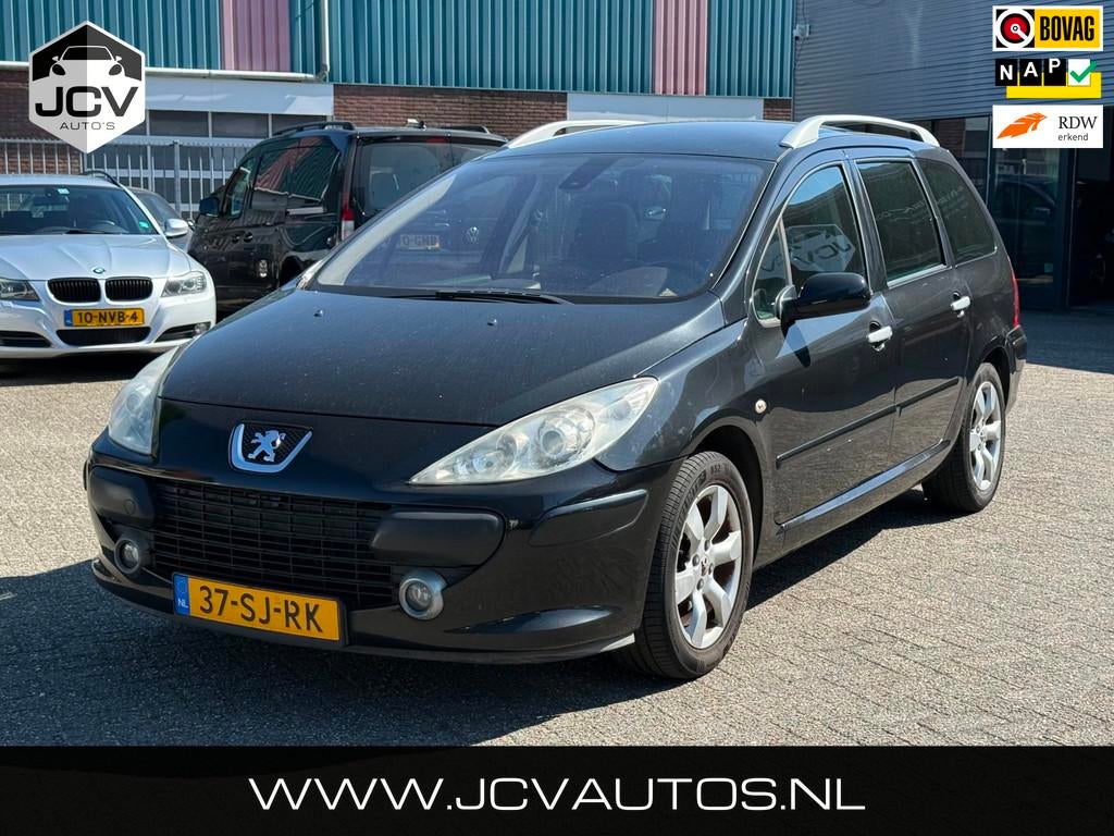Peugeot 307 SW 2.0-16V Pack INRUILKOOPJE!, Auto's, Gebruikt, 4 cilinders, Zwart, Origineel Nederlands