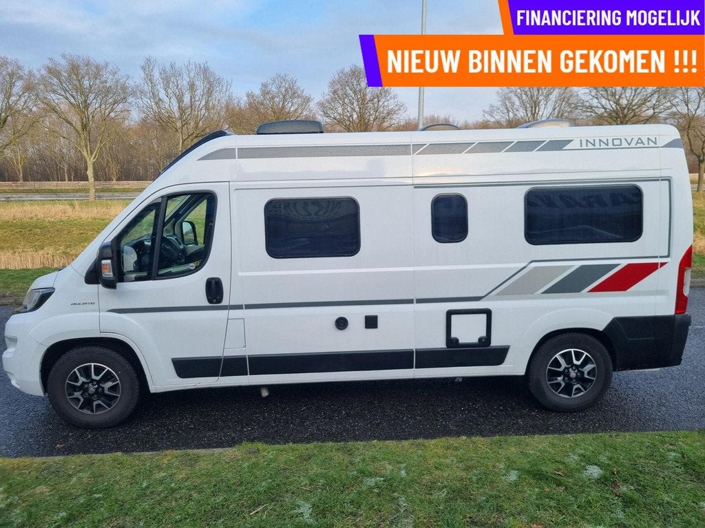 LMC INNOVAN 600 AUTOMAAT + 36899 KM + 140 PK + 2.3 DUCATO, Caravans en Kamperen, Campers, Automaat, Tot en met 2, 6 tot 7 meter