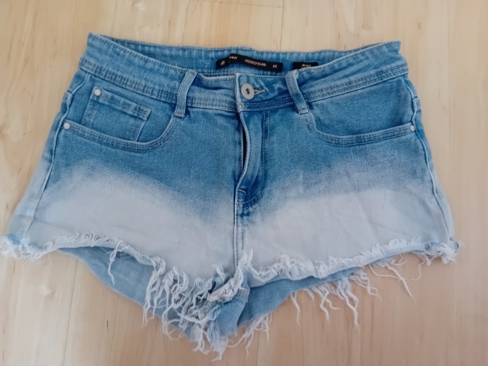 Korte broek dressed to kill xs, Dressed to kill, Ophalen of Verzenden, Gedragen, Blauw