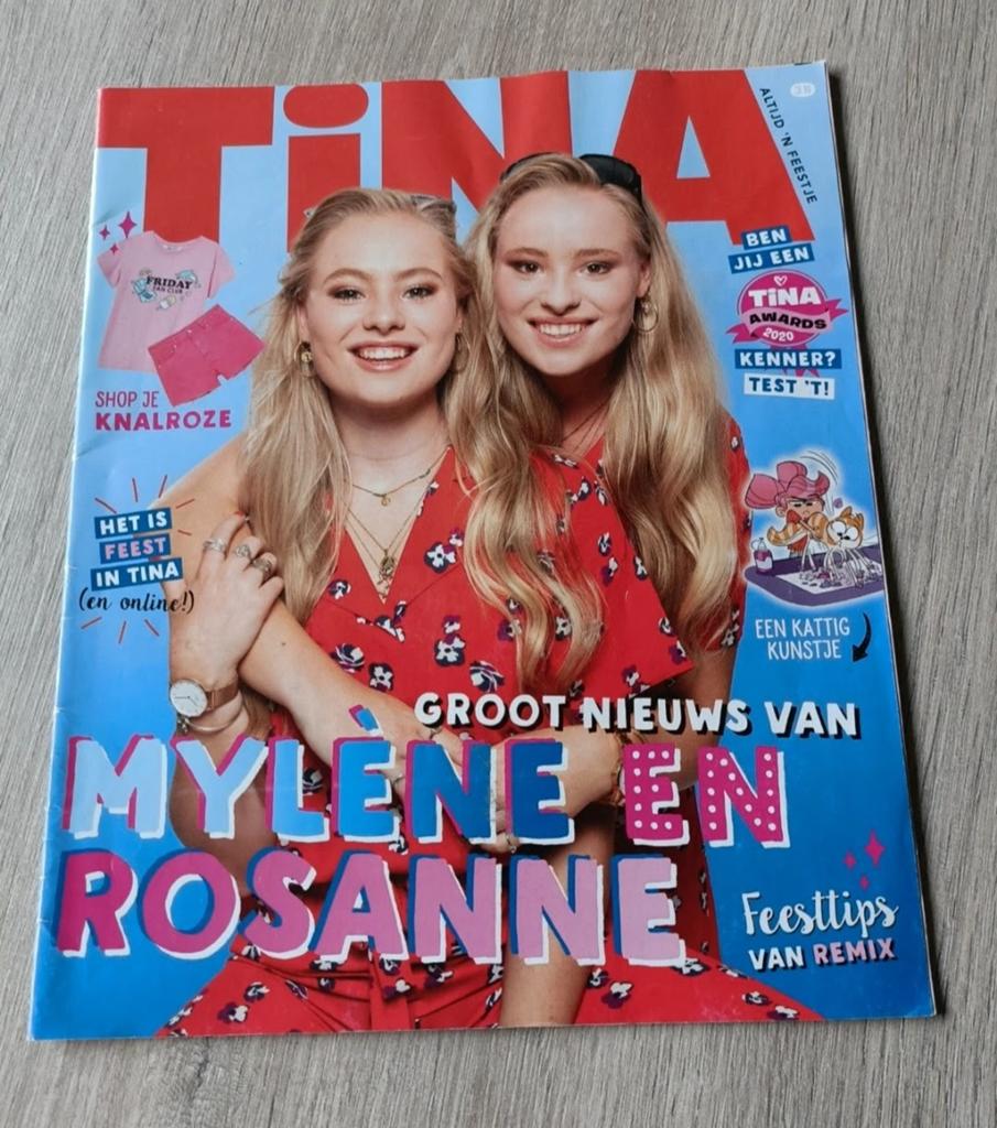 Tina Magazine - Mylene en Rosanne (2020), Verzenden, Gelezen, Damesbladen