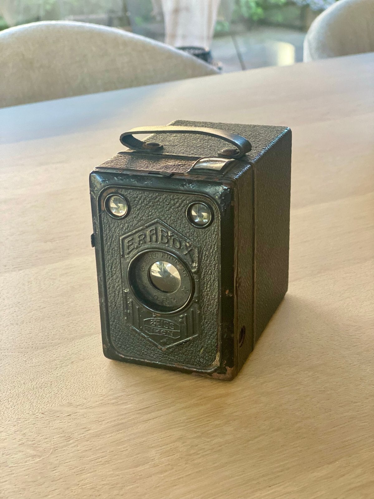 Vintage Zeiss Ikon Erabox Boxcamera - Gebruikt - 1935, Ophalen, Gebruikt, Compact, Overige Merken