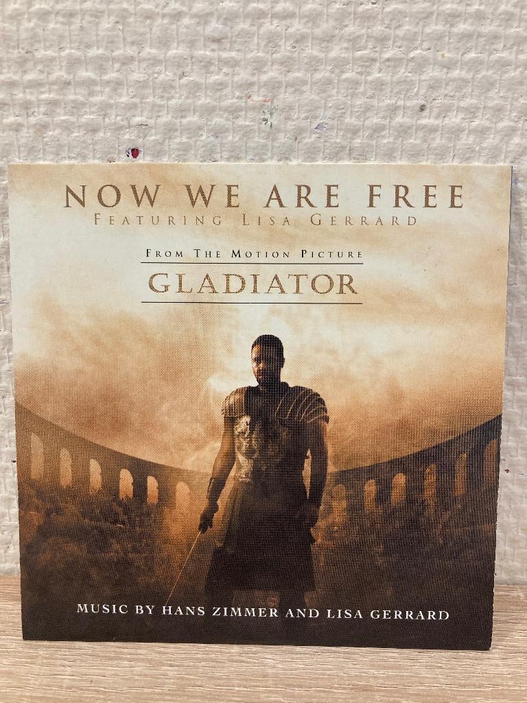 Hans Zimmer Lisa Gerrard - nowe we are free Gladiator CDS, Cd's en Dvd's, Ophalen of Verzenden, Zo goed als nieuw