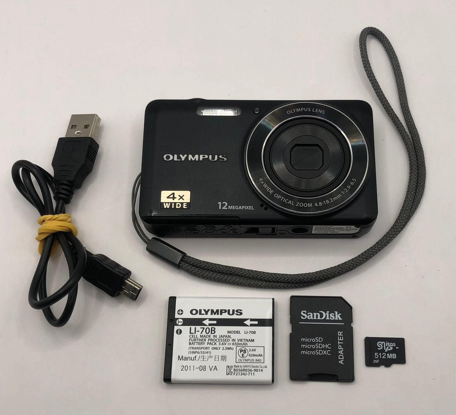 Olympus D-700 - compact camera, Audio, Tv en Foto, Fotocamera's Digitaal, Ophalen of Verzenden, Zo goed als nieuw